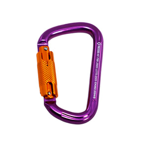 Mosquetón 707 de aluminio - doble seguro