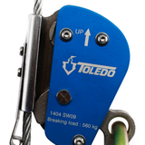 Arrestador para línea de vida de acero 490ARRLAC/Mosquetón - COD 82