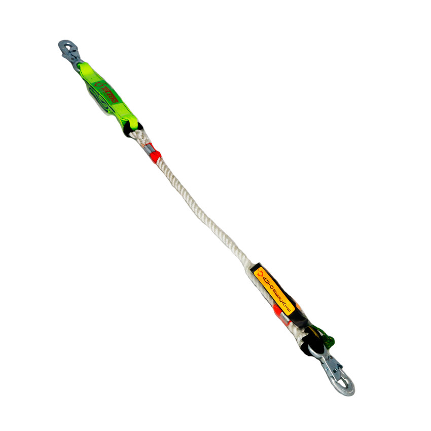 Línea de vida con sistema de autorescate