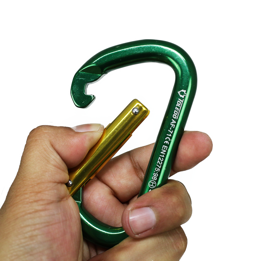 Mosquetón de aluminio 702