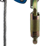 Arrestador para línea de vida de acero 490ARRLAC/Mosquetón - COD 82